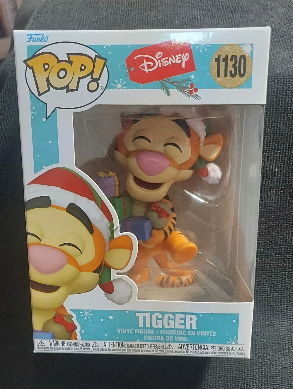 Funko Pop! Disney Winnie the Pooh Holiday Tigger #1130 Vinyl Figure - New In Box